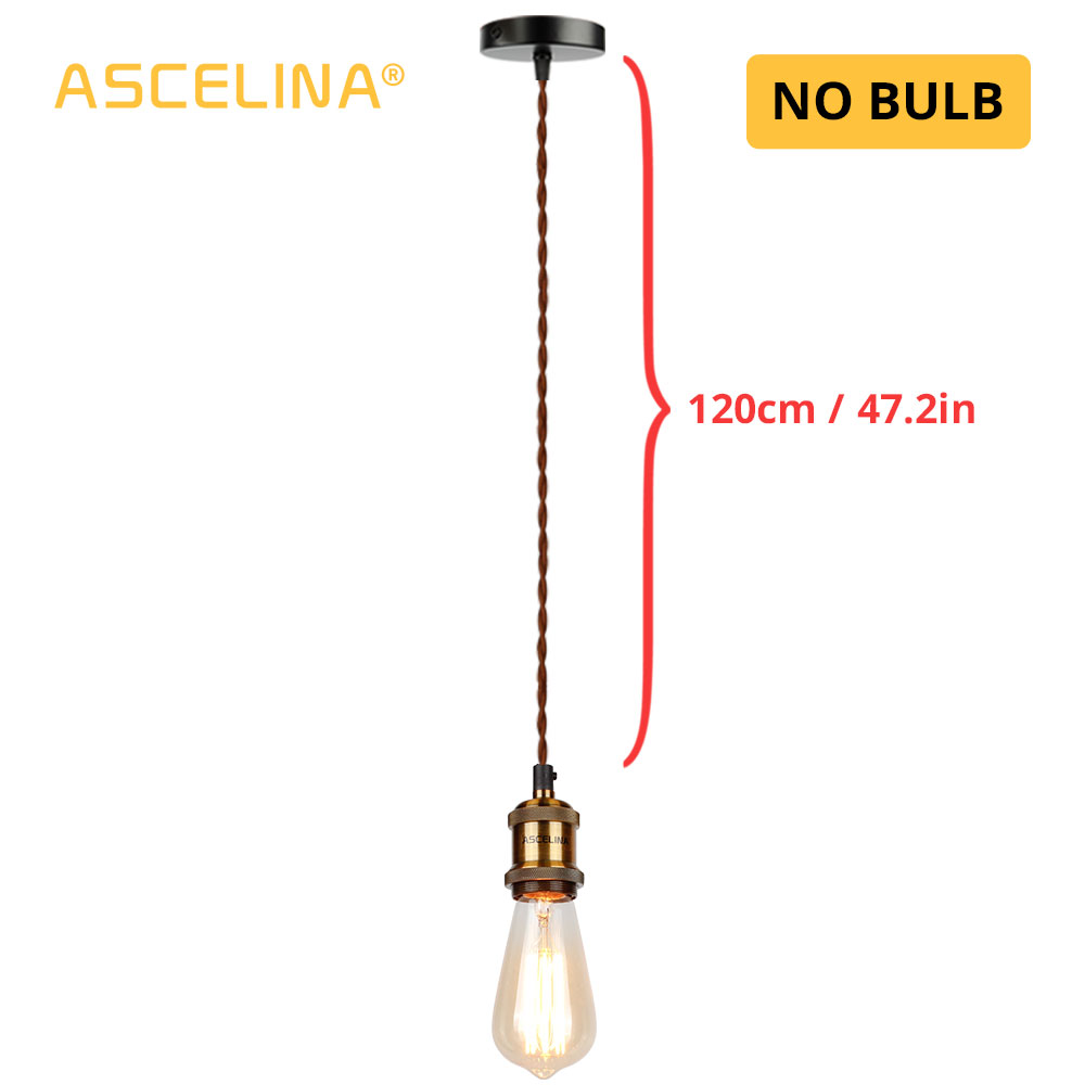 Industrial Pendant Light, Edison Pendant Lighting, Vintage Pendant Light, Metal Handing Lamp, Iron Pendant Light Fixture, Bronze: Black