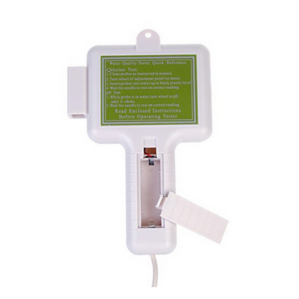 Portable Water Analyzer Test Meter PH Chlorine Meter PH/CL2 Chlorine Tester for Swimming pool, Sauna and spring