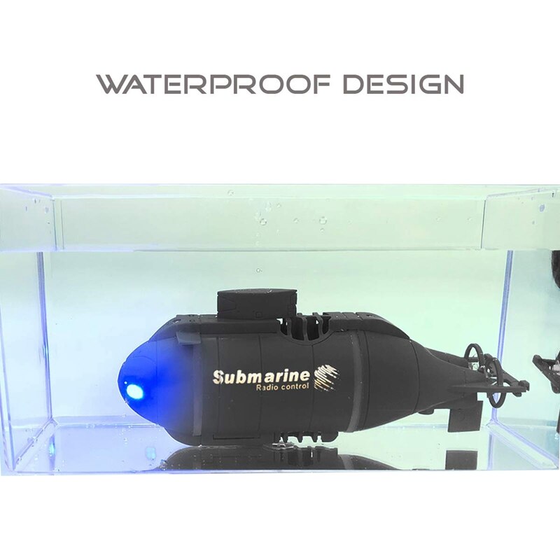 mini telecomando sottomarino telecomando senza fili sottomarino telecomando giocattolo per barche telecomando scialuppa di salvataggio senza pilota Simulat