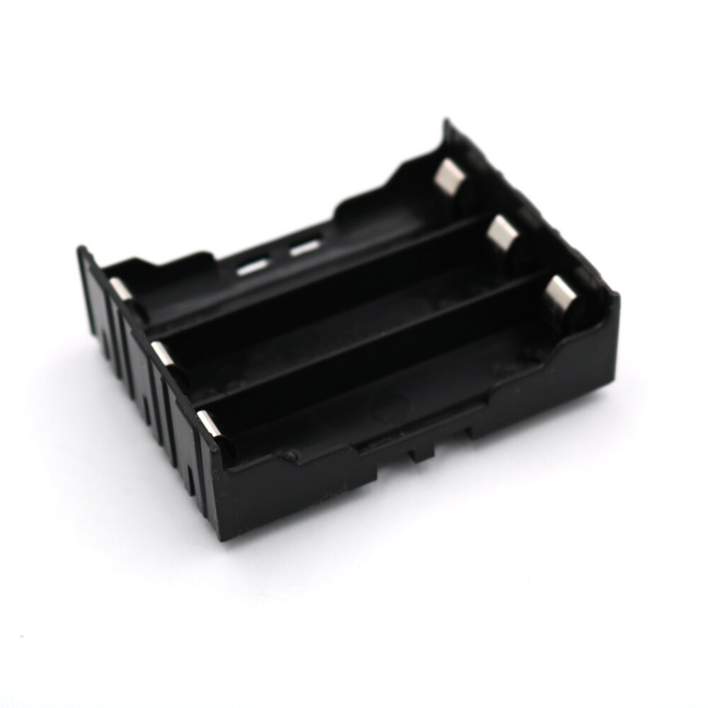 1/2/3/4 Section Battery Terminal Case Holder Storage Box For 18650 Rechargeable Batteries 3.7V DIY Connector Series parallel: 3P