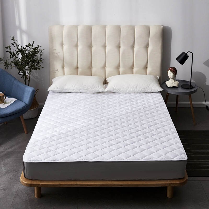 Mattress Pad Cover Protective Fitted Sheet Mattress Cover Stretch up for Home Hotel AC889