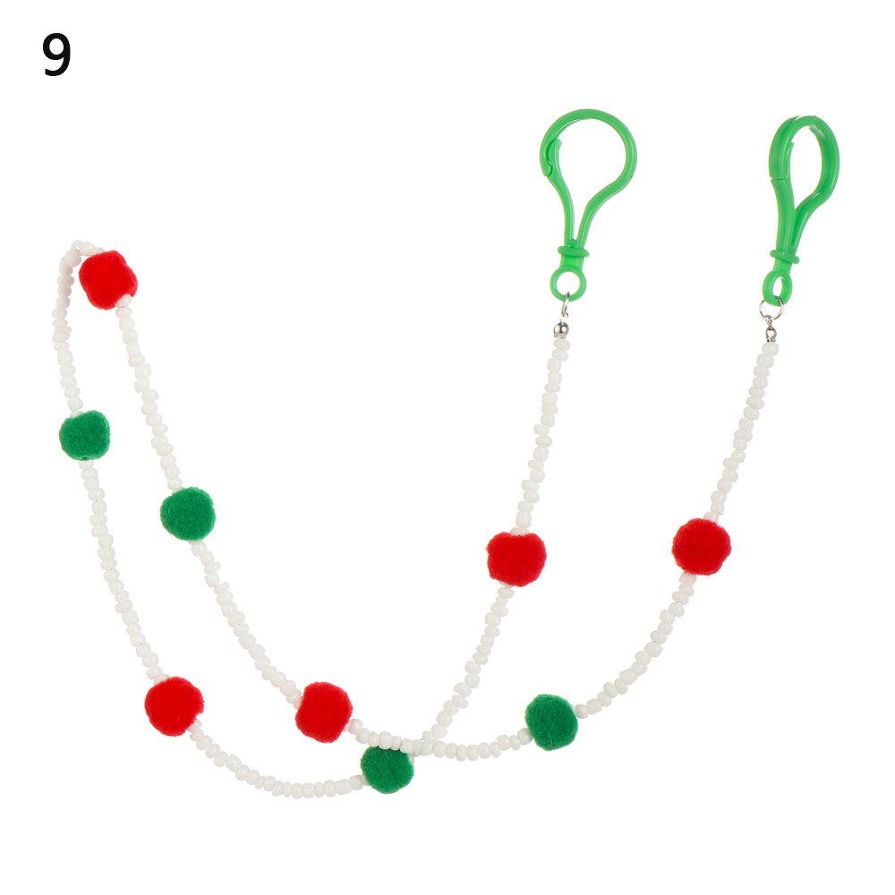 1Pc Multifunctionele Anti-verloren Masker Lanyard Bril Ketting Brillen Cord Kerst Opknoping Hals Extender Touw Kids Oor Guard: 9