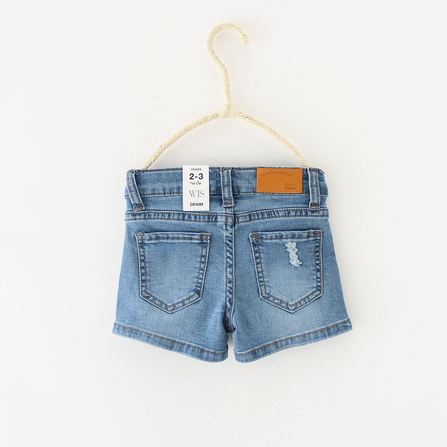 Sommer baby pige shorts jeans baby denim korte børn ripped jeans piger børn slankebukser 2-10 år piger tøj