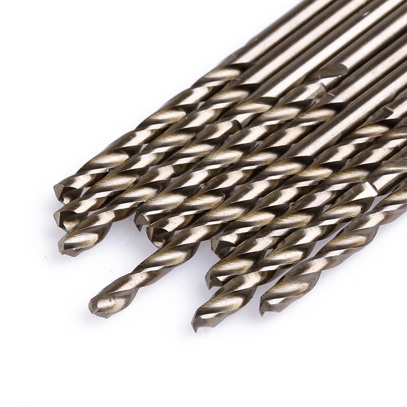 1 jeu 10 pièces/ensemble 3mm M35 Triangle queue hss-co Cobalt foret hélicoïdal foret spiralé