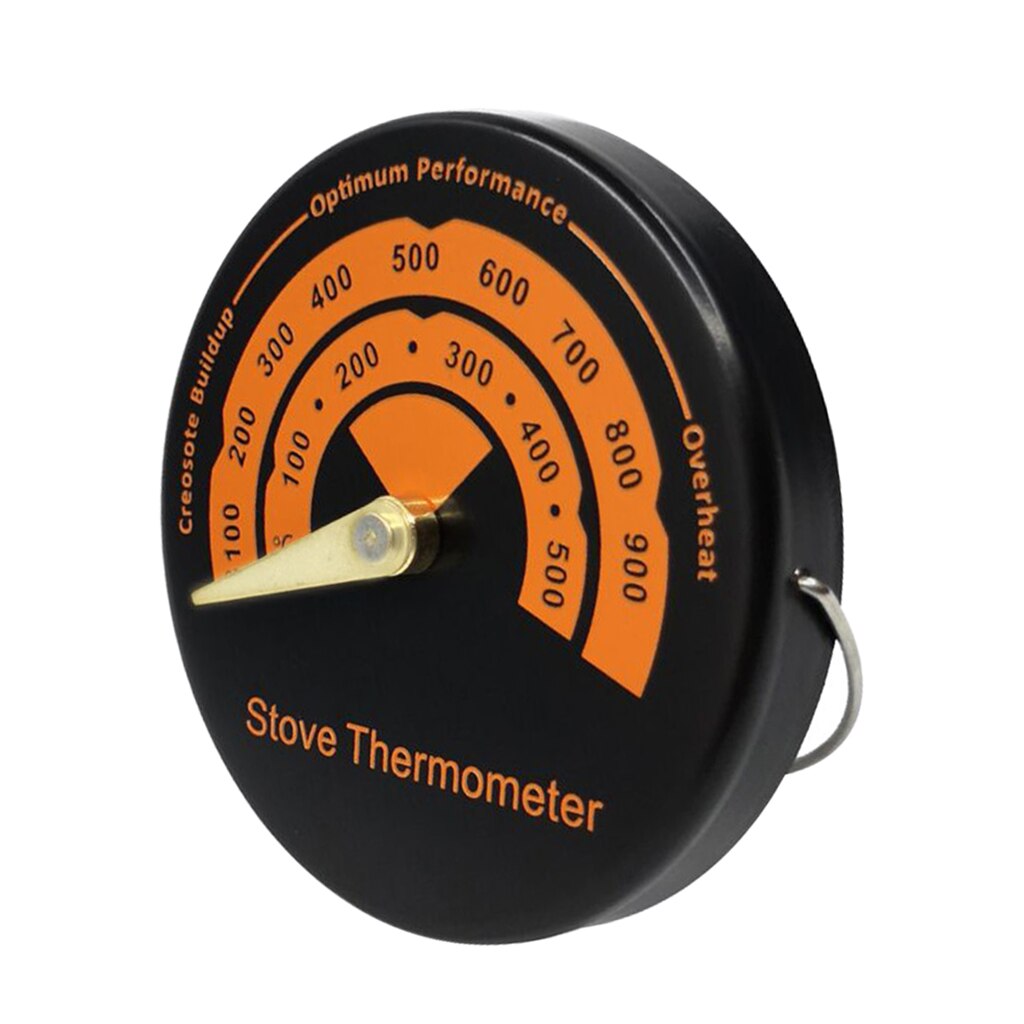 Oven Thermometer Magnetische Log Brander Haard Temperatuur Monitor Meter