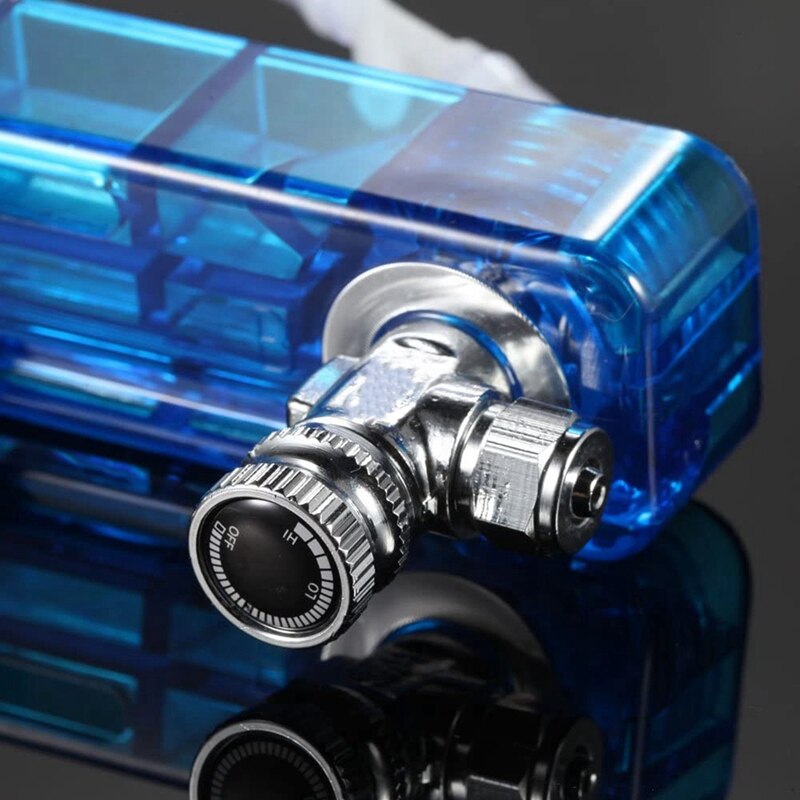 -DIY CO2 Diffuser D501 Kit Planted Aquarium CO2 Diffuser Needle Valve Pressure Gauge Generator