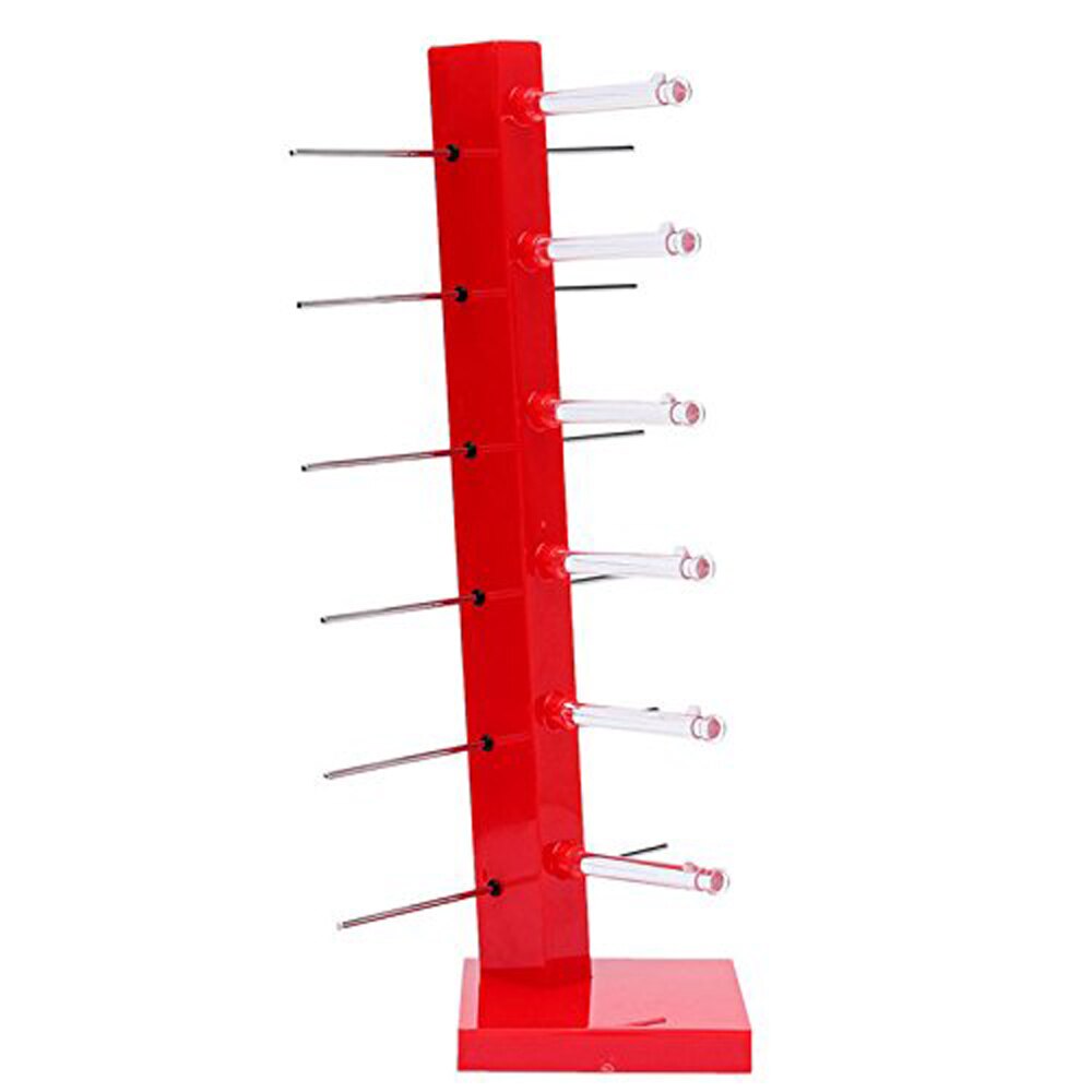 SZanbana Disegno di Modo 6 coppia Occhiali Da suola Occhiali Da vista cornice del cremagliera Occhiali Contatore di Visualizzazione Titolare Banco di Mostra Del Supporto