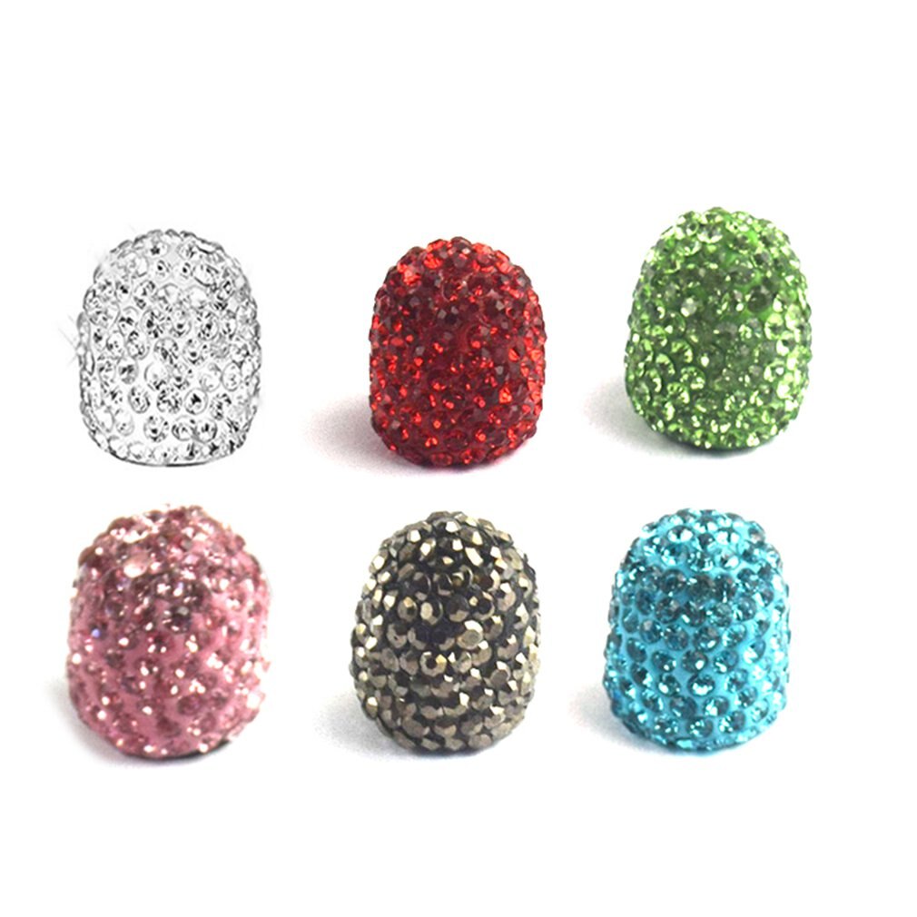 Met diamant ingelegde ventieldop, gemodificeerde autobanddop, ruitvormige ventieldop, glimmende stofkap met diamant, auto-onderdelen