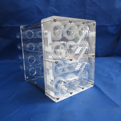 Tube en verre à faire soi-même taille 18MM | Nid fourmi Transparent fourmi, logement pour enfants dispositif scientifique fourmi Villa en acrylique ferme fourchettes Cages pour animaux de compagnie
