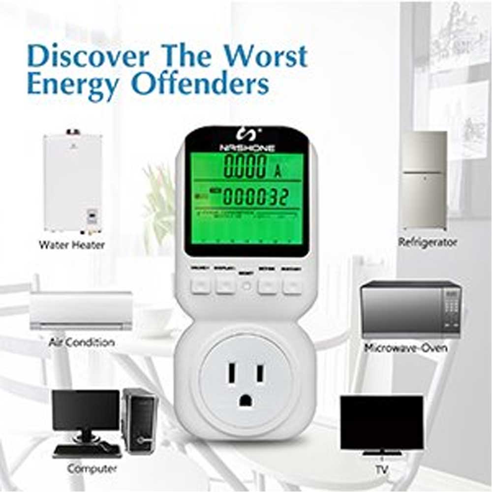 Nashone Thermostat Timer temperature sensor 7-day Programmable Thermostat Plug-in Digital Light Timer Switch with 3-prong Outlet