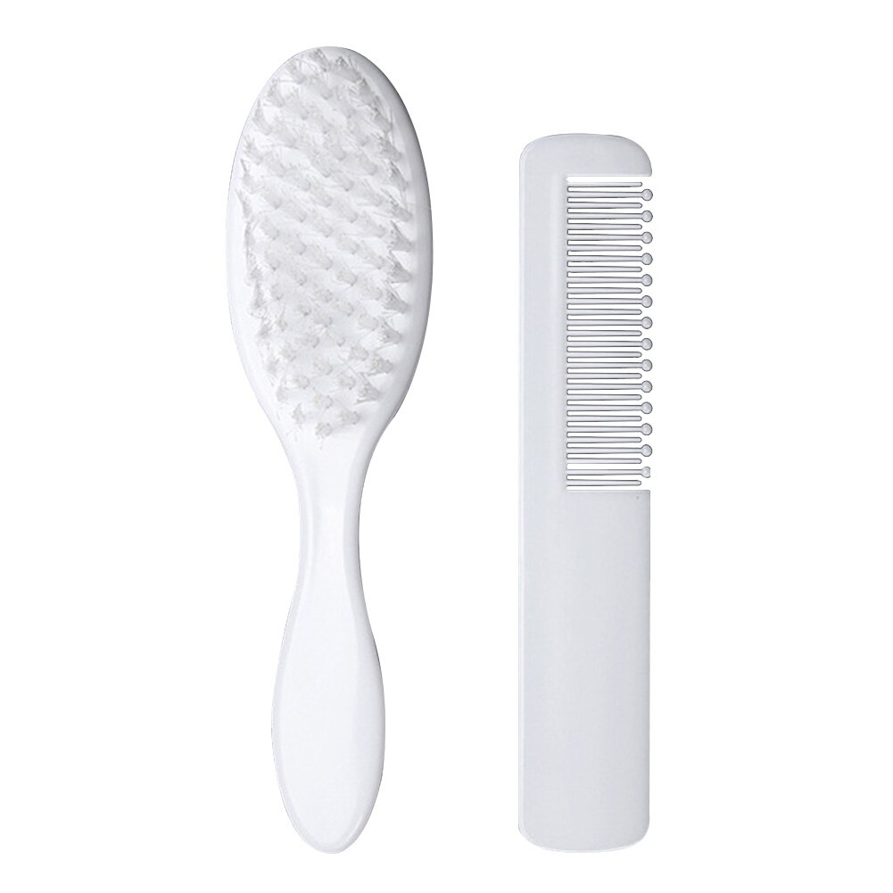Masaje de cabeza bebé recién nacido ABS suave portátil Simple cabello de la tiña del cuero cabelludo eliminar bebé peine cepillo de pelo cuidado Set de utensilios para el cuidado del bebé