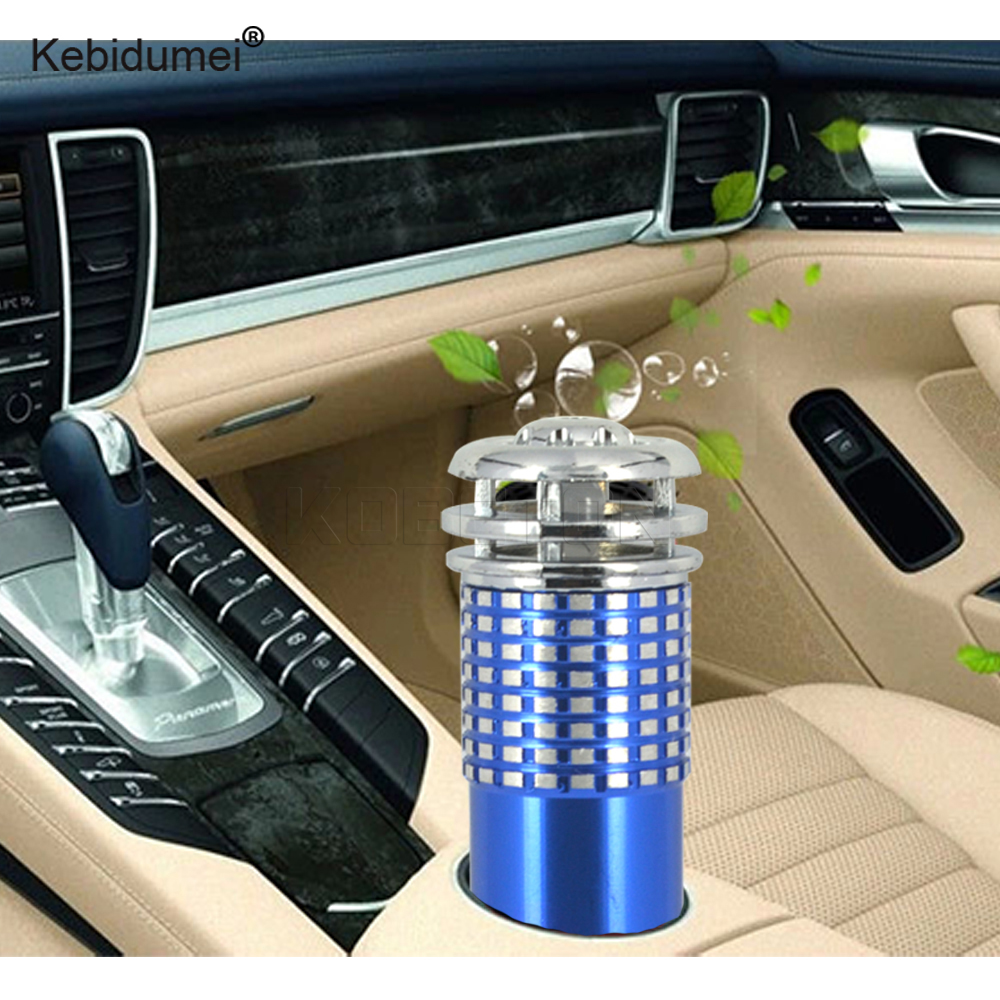 Kebidumei Mini Voertuig Auto Luchtreinigers DC12V Auto Fresh Air Anion Purifier Ionische Oxygen Bar Ozon Ionisator Cleaner Verser