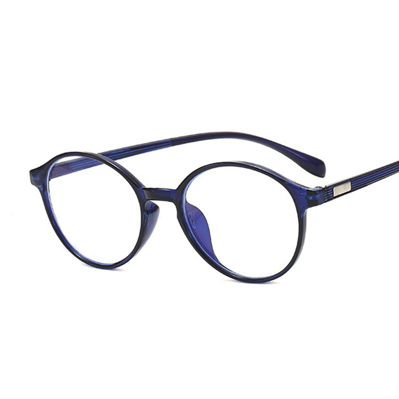 Cute Cat Eye Glasses Women Round Lens Optical Eyeglasses Transparent Plastic Frame Eyewear Anti Blue Comfort Spectacle