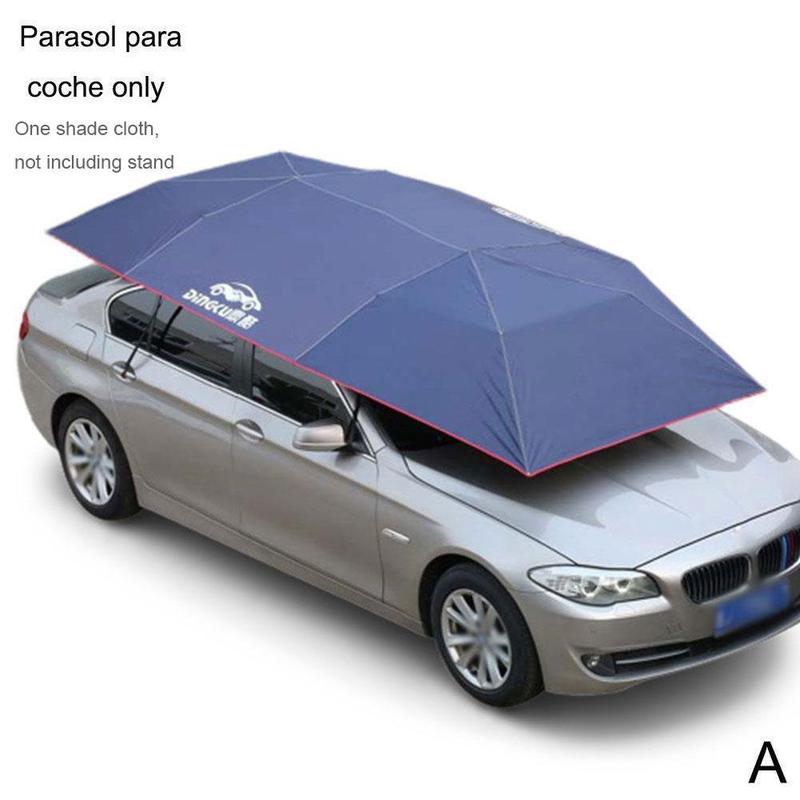 400x210 cm Car Cover Sun Shade Cover Car Protection Umbrella Oxford Cloth UV Resistant Foldable Car Tent Roof Anti-UV Protection: D