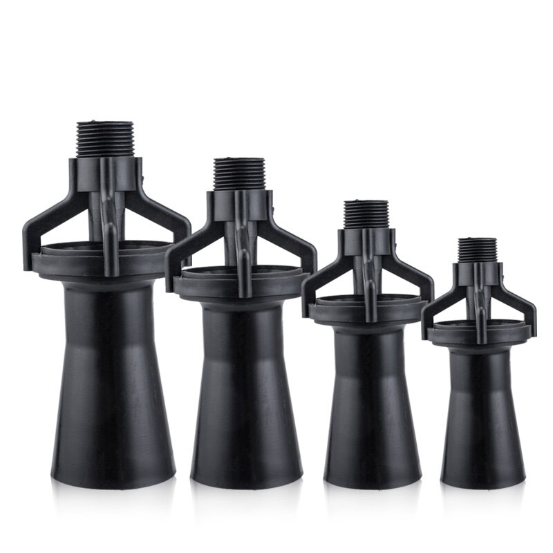 NuoNuoWell 1Pc Venturi Mixing Jet Nozzle Plastic Eductor Nozzle Flow Mixed For Plating Tanks Fertilizer Tank 1/4" 3/8" 1/2" 3/4"