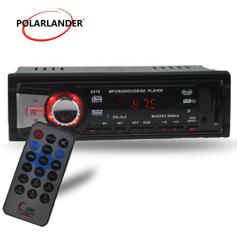 radio cassette player 1 din 12V bluetooth handsfree car mp3 player radio stereo audio sd card/usb/AUX IN/answer Autoradio