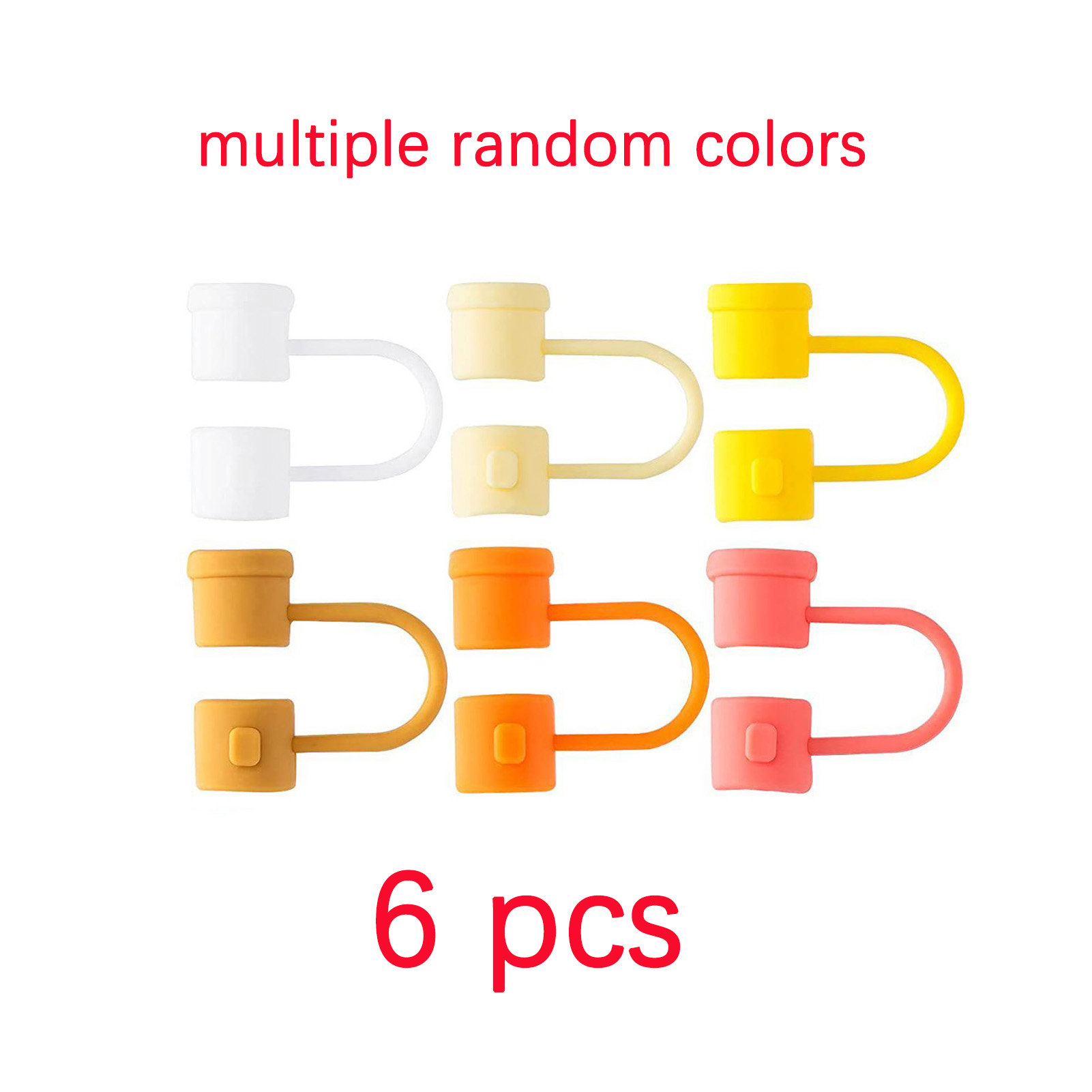24Pcs Silicone Straw Tips Cover Reusable Straw Tips Lids Colorful Straw Plug Dust-Proof Drinking Straw Cover Portable Silicone: light green