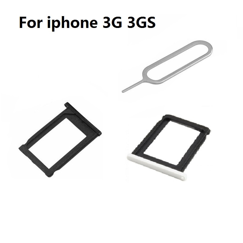 Neuer SIM-Kartenfach-Slot-Halfter + Auswurfstift für iPhone 3, 3GS, 4, 4S, 5, 5S, SE 5C