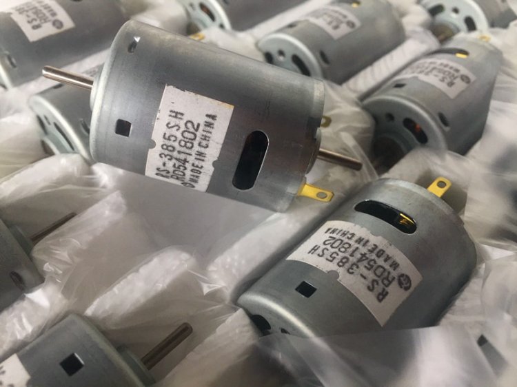 Brand and original Mabuchi 12V 385 micro DC motor RS-385SH-2270 double output shaft high speed 10000rpm carbon brush motor
