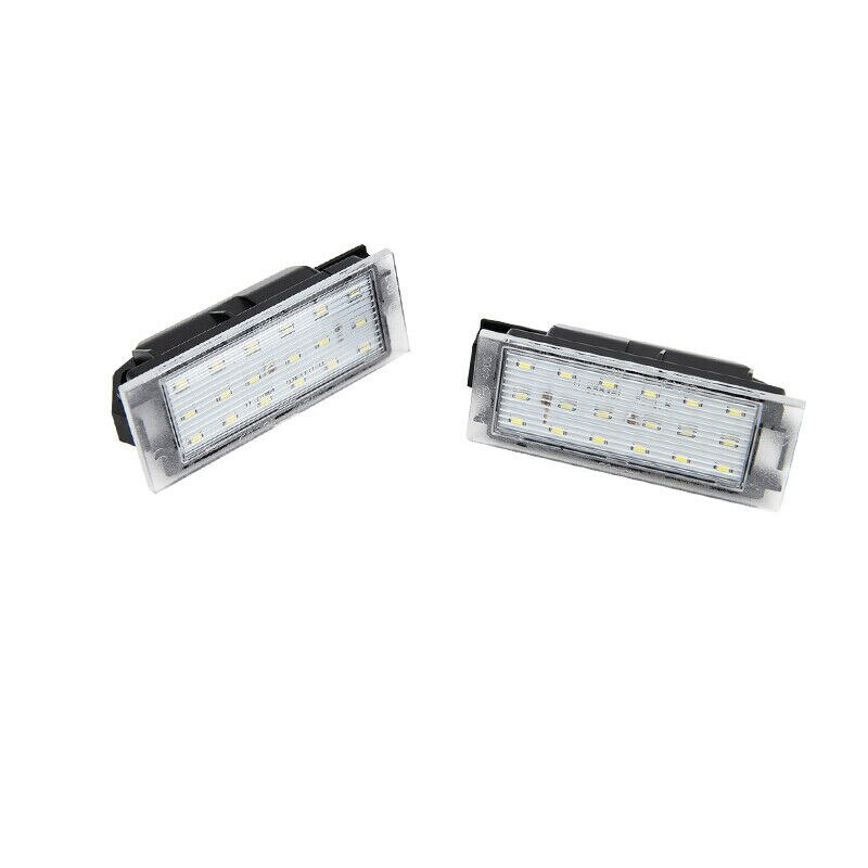 2 Stuks Kentekenverlichting Led Voor Smart Fortwo Forfour Verlichting Brand
