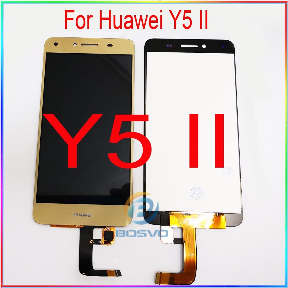 Voor Huawei Y5 Ii Lcd-scherm Cun U29 L21 L01 L02 L03 L22 L23 L33 Met Touch Vergadering Vervanging reparatie Onderdelen