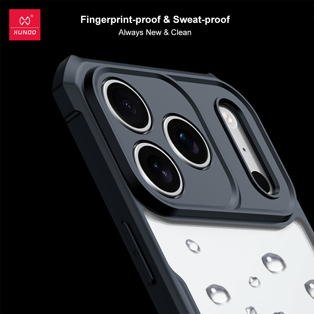 Xundd For iPhone 17 Pro Max Case For iPhone Air 17 17 Pro Case Shock-Absorbing Acrylic&TPU Clear Back Cover with Magnetic Ring
