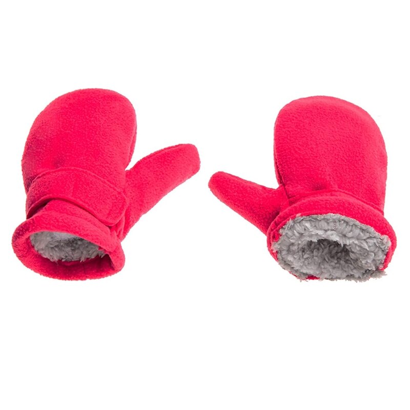 Winter Warm Dikker Baby Handschoenen Peuter Infant Winter Wanten Gevoerd Met Fleece Easy-On Baby Jongens Baby Meisjes Outdoor wanten