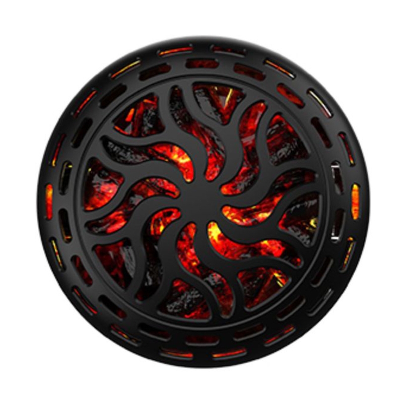 Draagbare Imitatie Houtskool Handwarmer Usb Oplaadbare Simulatie Vlam Zelfopwarming Handwarmer LX0C