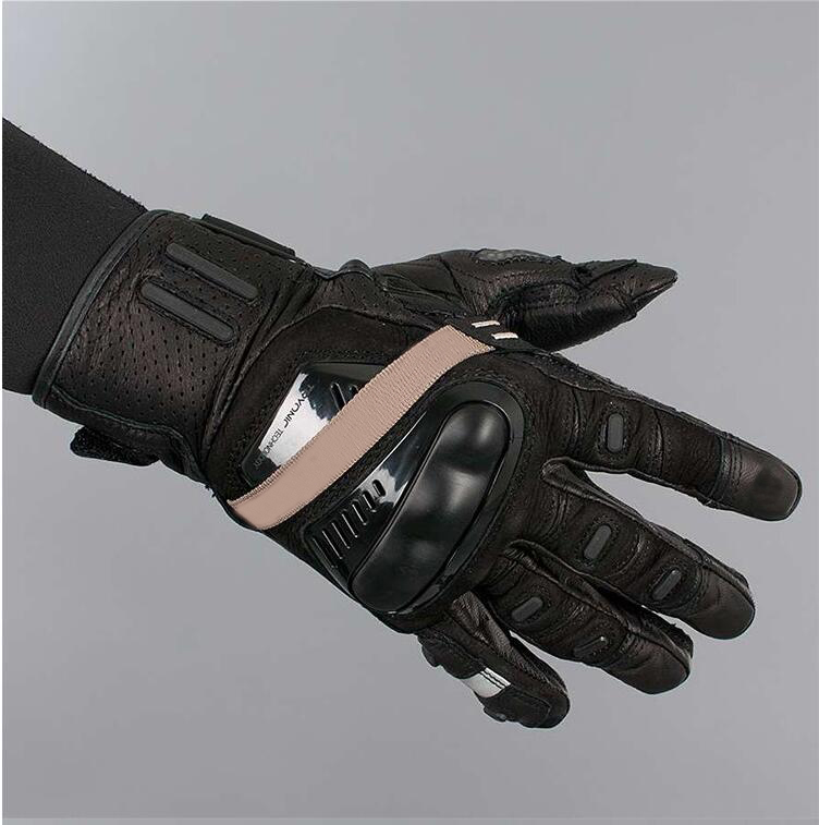 Cayenne Pro Gloves Motorcycle Motocross Motorbike Street Bike Riding Racing Breathable Guantes: black / XL