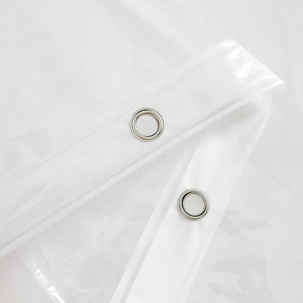 Ufriday klart brusegardin vandtæt plast bruseforhæng liner gennemsigtigt gardin til badeværelse meldug peva badeforhæng
