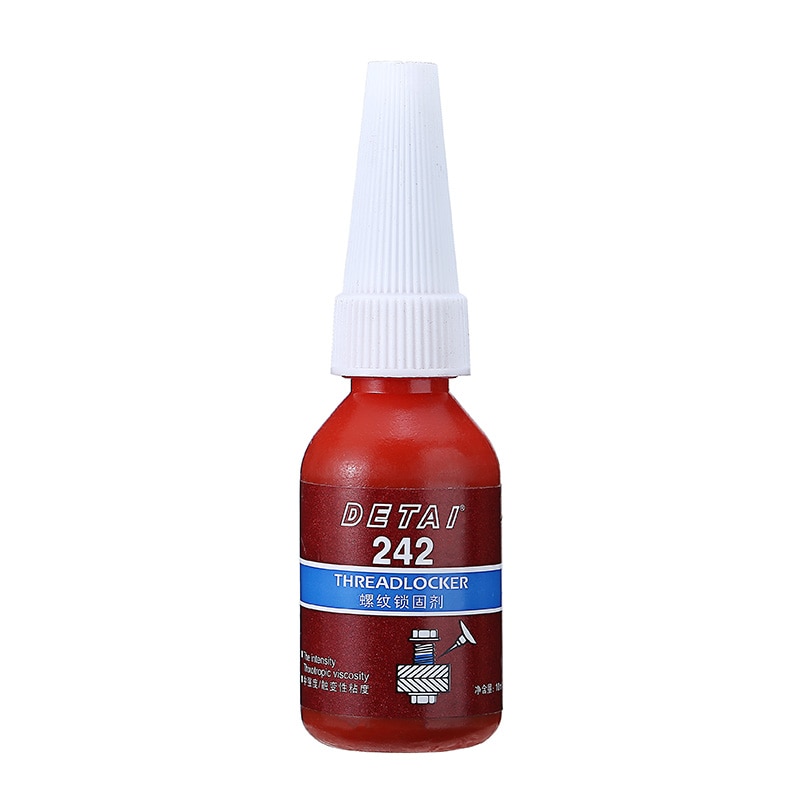 Agente de bloqueo de rosca de pegamento para tornillo, adhesivo anaeróbico resistente al aceite, curado rápido para todo tipo de alambre de Metal, 10ml