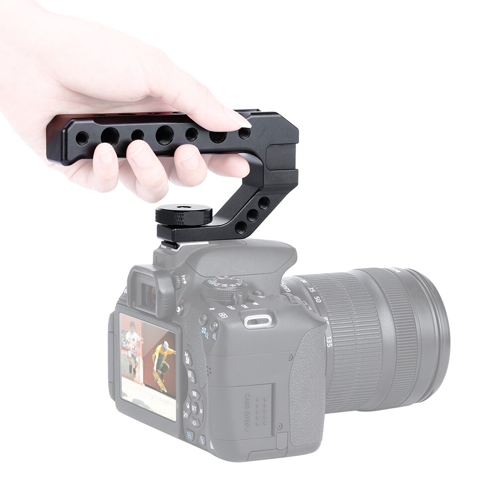 Twister.ck  r005 dslr kamera sko monteret op håndtag rig til sony  a1000 a2000 panasonnic  gh5 gh5s serie