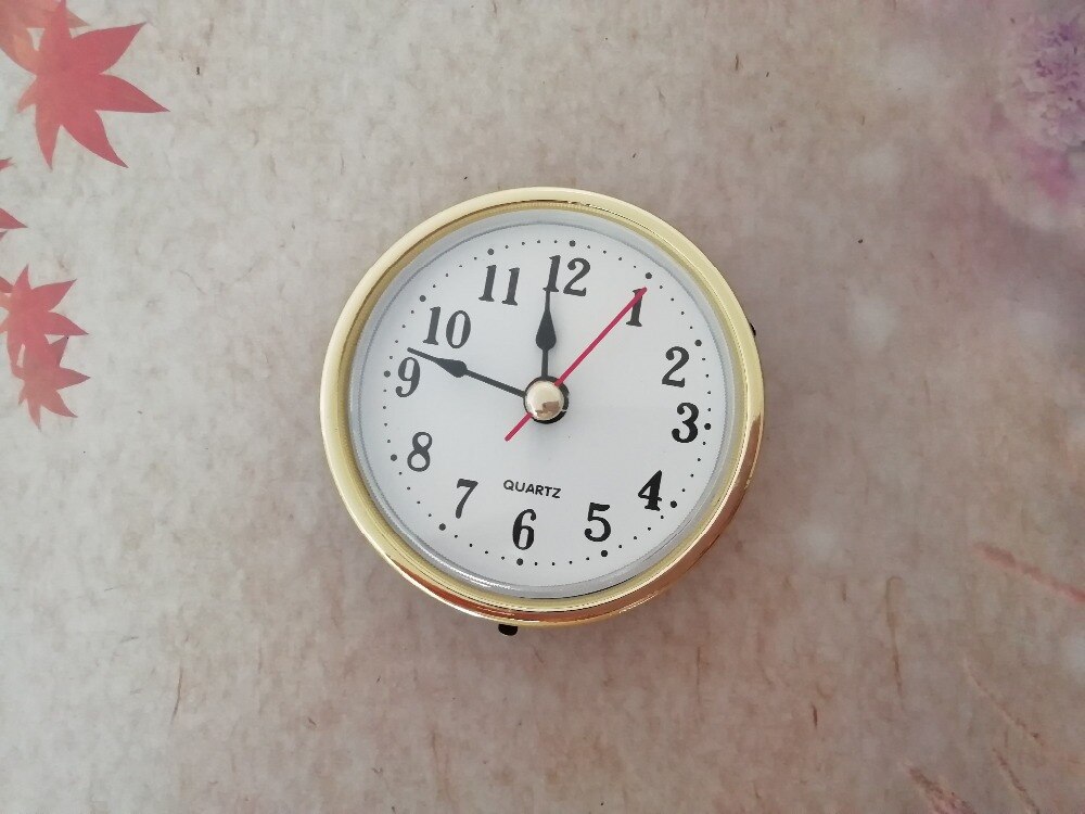 5PCS Diameter 65mm Gold Fit-Up Quartz Insert Clock... – Vicedeal