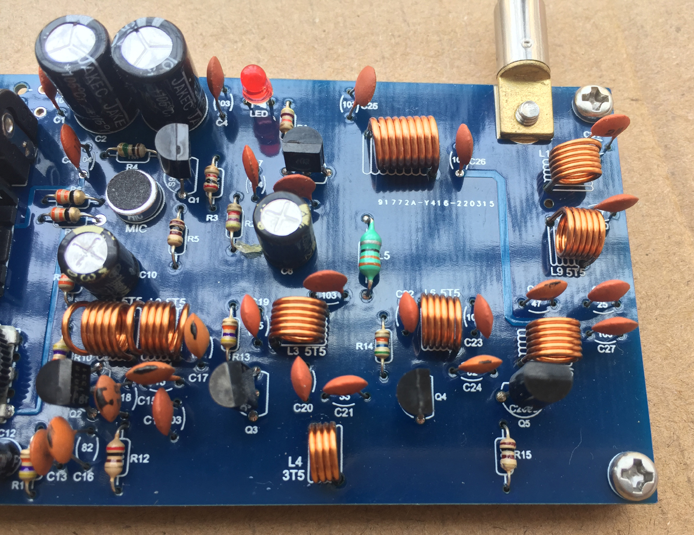 Wireless Microphone FM Transmitter Student Experiment Technology Making DIY Radio Kit