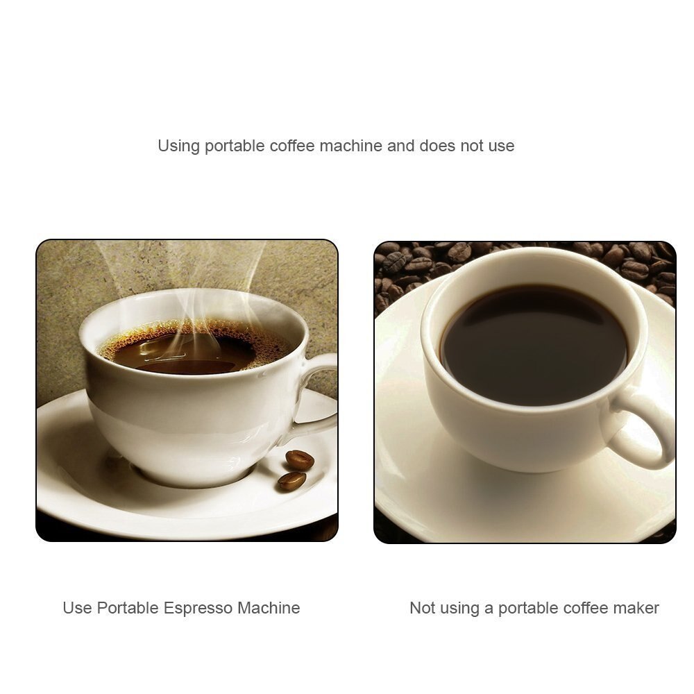 Mini Coffee Maker Manual Coffee Maker Hand Pressure Portable Espresso Machine