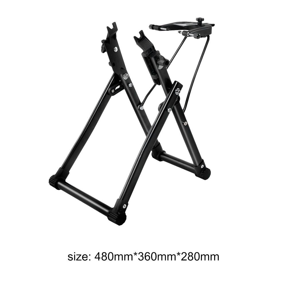 Cykelhjul truing stand mtb cykel reparationsværktøjer hjemmemekaniker truing stand til 24 tommer - 28 tommer cykeldæk cykeltilbehør