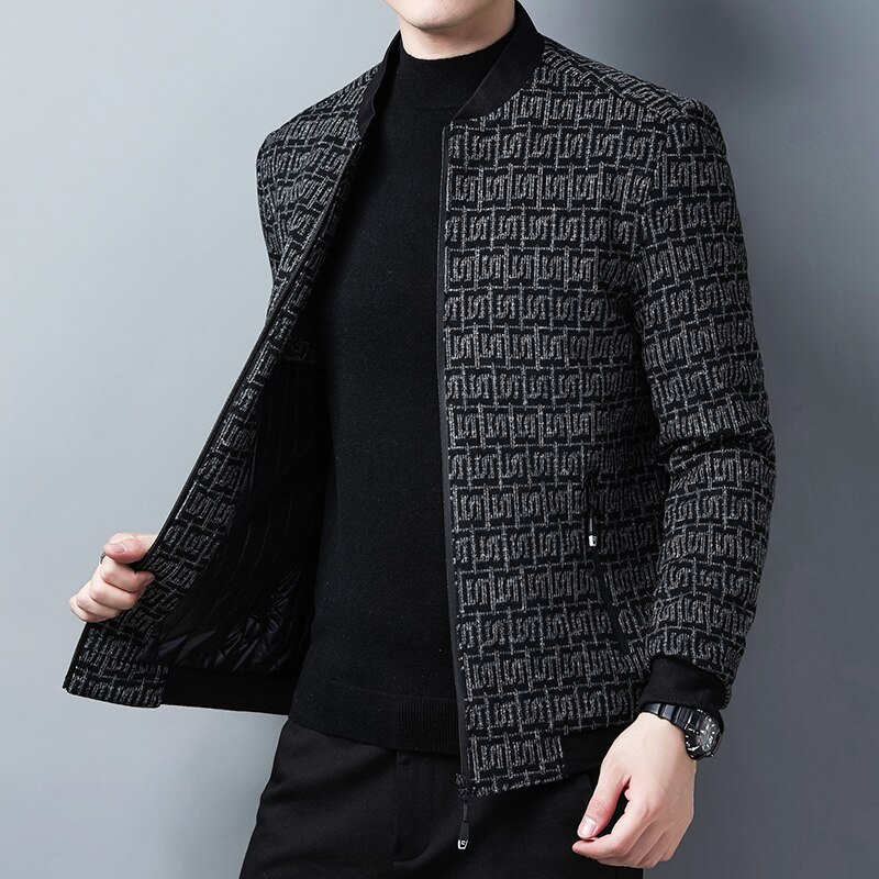 Brand Winter Compact Quilted Men Casual Parka Coats Windbreaker Streetwear Jacket Men Clothes