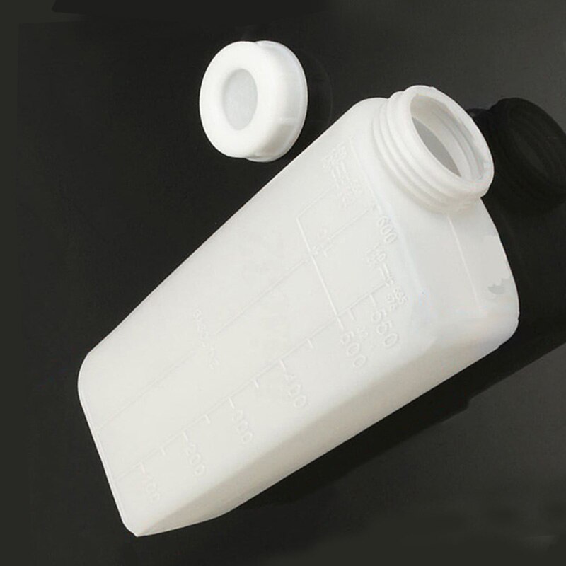 1pc 2 -tahti sekoituspullo ruohonleikkuri moottorisahan strimmer polttoainesekoitin 25:1 20:1 40:1 600ml polttoaineen sekoituspullo