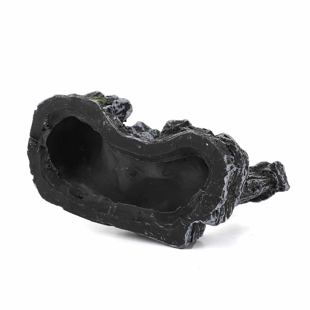 Pilares de piedra cuadrada romana de resina, tres columnas para decoración de Adorno para acuario, paisajismo, acuario