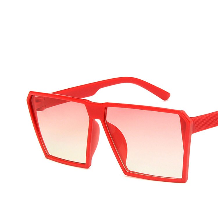 Glitztxunk børn solbriller firkantede børn solbriller til drenge piger retro skygge beskyttelsesbriller oculos masculino eyewares  uv400: C6