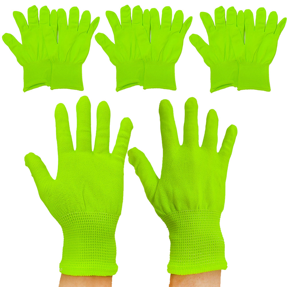 Lunettes à Obturateur en Plastique Fluorescent, Accessoires de ixd'Anniversaire, Chapeau et Gants Fluorescents, Lumière UV