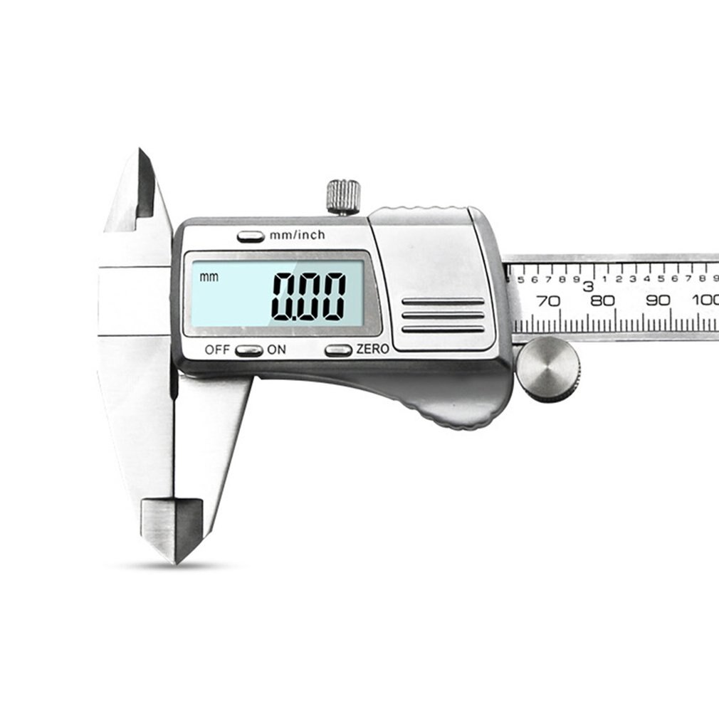 Portable Stainless Steel Digital Display Caliper 0-150mm Fraction / MM / Inch High Precision LCD Vernier Caliper: Default Title