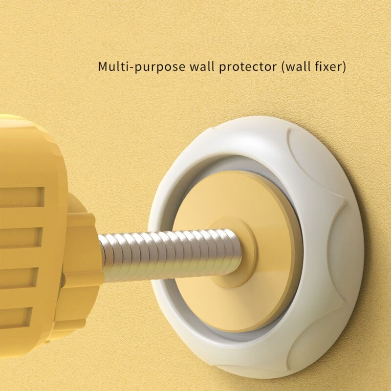 4 Pcs Stair Gate Wall Protector Baby Gate Extension Wall Guard Pad for Pressure Gate Door Babies Pets Safety