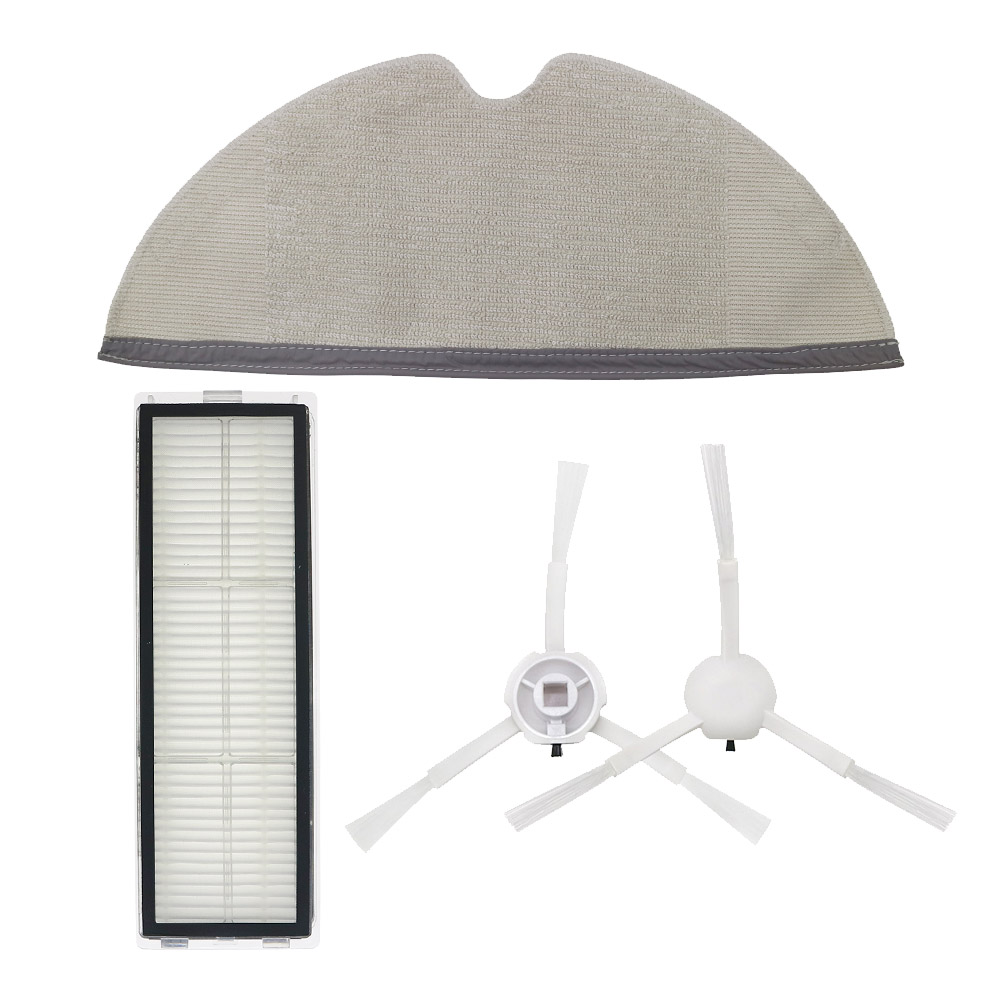 Voor xiaomi mijia 1c 2c 1t mi robot vacuüm-mop stytj01zhm dreame f9 rolborstel hepa filter mop robot stofzuiger onderdelen: Chocolade
