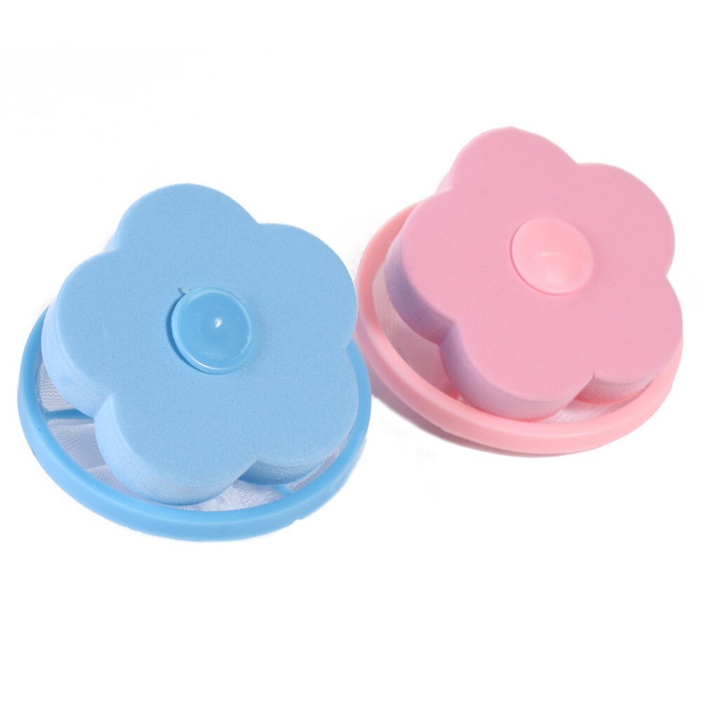 Boule à lessive en forme de fleur, forme flottante, attrape-poils, Machine à laver, dispositif d'épilation par Filtration, outil de nettoyage de la maison