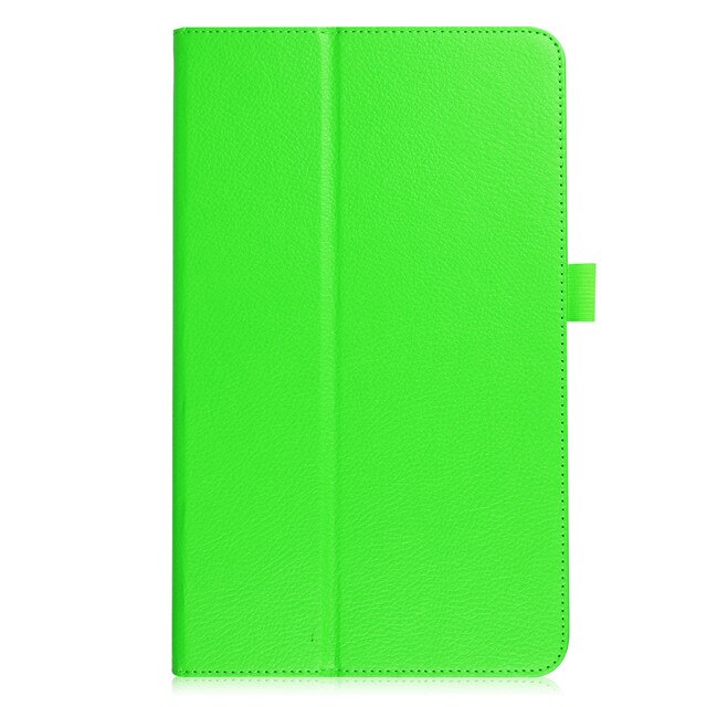 Ultra Slim etui z klapką stojak na PU skórzane etui do Samsung Galaxy Tab A 10.1 2016 przypadku T580 T585 SM-T580 SM-T585 Tablet Funda coque: Green