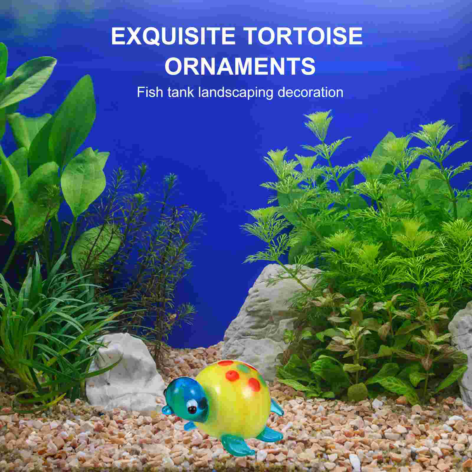 Sea Turtle Garden Bonsai Decoration Miniature Glass Craft Ornaments