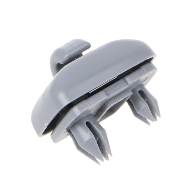 1Pc 8U0857562 ORETG45 Plastic Gray Sun Visor Clip Hook Holder for A1 A3 A4 A5 Q3 Q5 8U0857562 8E0857562 C45: GY
