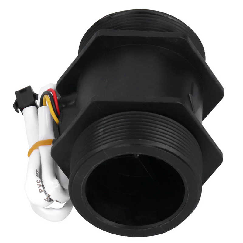 Turbine Water Flow Sensor YF-DN50 G2 Inch External Thread Water Flow Sensor Flowmeter 10-200L/Min DC3-24V