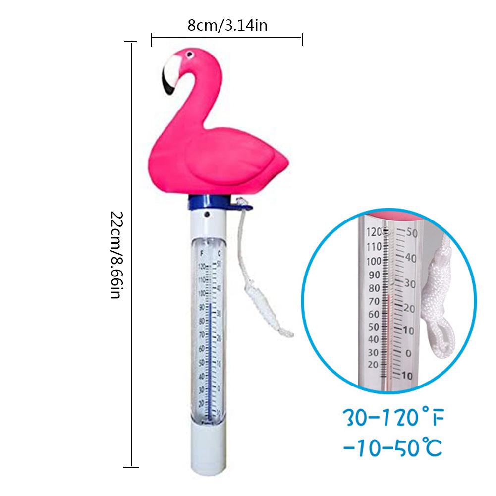 Drijvende Zwembad Thermometer Leuke-Vormige Thermometer Voor Outdoor En Indoor Zwembaden Thermografiek Vijver Test Kits Voor Thuis: Black